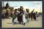 SCHEVENINGEN - Na de Afslag. klederdrachten. Gelopen., Verzenden, Voor 1920, Gelopen, Klederdracht