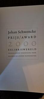 Johan Schwencke Prijs 1995 & 2000 - Exlibris Kleingrafiek, Ophalen of Verzenden, Zo goed als nieuw, Overige onderwerpen, Nederlandse Vereniging voor Exlibris