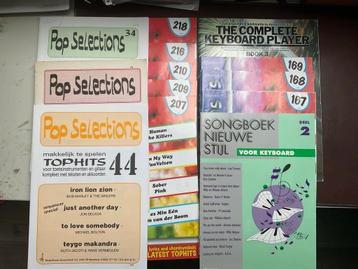 Muziekboeken Collectie Keyboard, Piano, Orgel - 68 Songs beschikbaar voor biedingen