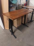 5 statafels horeca eiken vintage 110x65cm + krukken partij!, Huis en Inrichting, Tafels | Statafels, Ophalen of Verzenden, Zo goed als nieuw