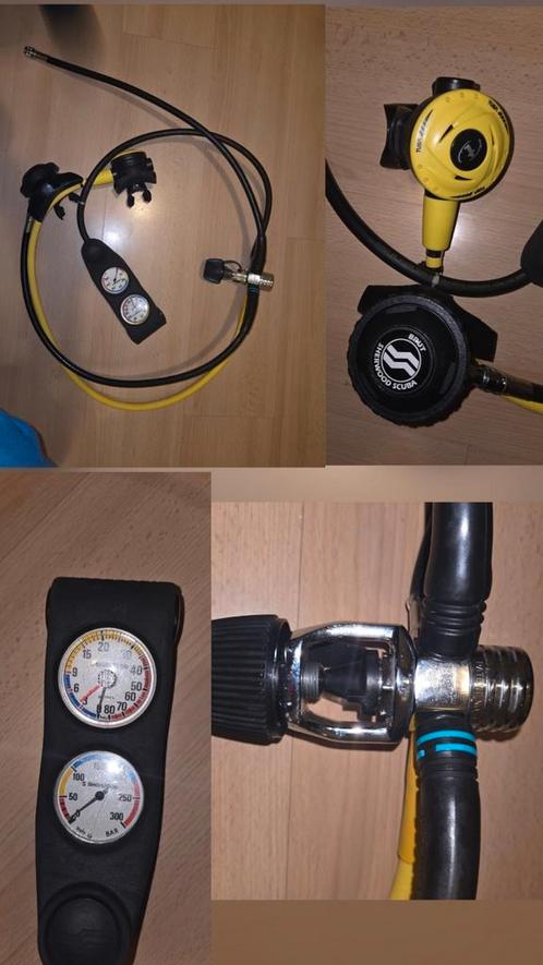 Ademautomaten set, Watersport en Boten, Duiken, Zo goed als nieuw, Ophalen