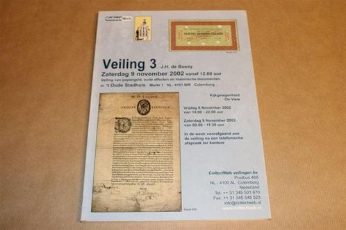 CollectWeb Veiling 3 — Papiergeld & Hist. Documenten [2002], Boeken, Geschiedenis | Wereld, Gelezen, Europa, 20e eeuw of later