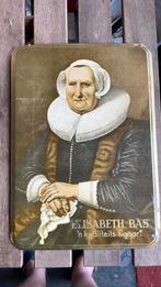 Oud reclamebord Elisabeth Bas sigaren, Ophalen of Verzenden, Gebruikt, Reclamebord