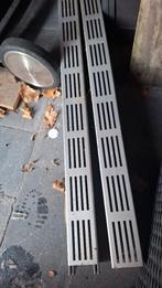 Aco slimline goot 2x 1 mtr+verbindingsstukken, Overige typen, Aluminium, Ophalen of Verzenden, Zo goed als nieuw