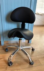 Nieuwe kappersfiets/ kapperskruk/ zadelkruk, hoge kwaliteit!, Huis en Inrichting, Bureaustoelen, Zwart, Nieuw, Ophalen of Verzenden