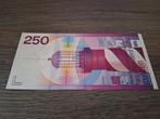 Prachtig+ biljet 250 gulden Vuurtoren, 1985, Postzegels en Munten, Bankbiljetten | Nederland, Ophalen of Verzenden, 250 gulden