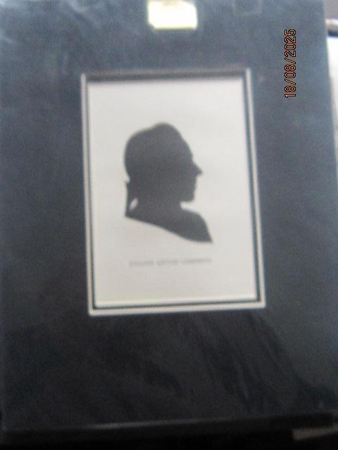 3 Super Mooie Silhouetten om zelf in te Lijsten Bek pers, Antiek en Kunst, Kunst | Litho's en Zeefdrukken, Ophalen of Verzenden