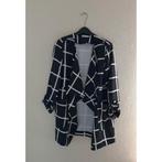 Zwart/ wit geblokte jacket van Lily White maat S/M, Lily White, Verzenden, Zwart, Zo goed als nieuw