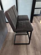 2x barkruk, Huis en Inrichting, Barkrukken, Ophalen, Gebruikt, Leer, 90 cm of meer