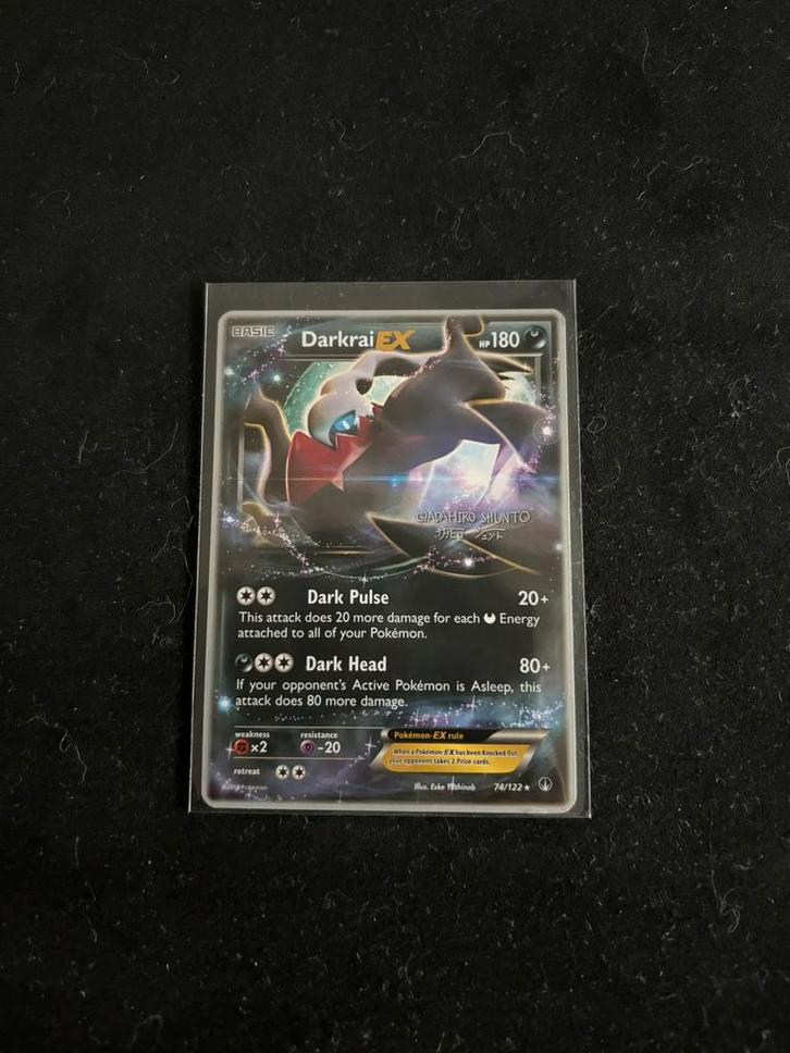 Darkrai EX - Wtc2016 Pokemon kaart, Hobby en Vrije tijd, Verzamelkaartspellen | Pokémon, Zo goed als nieuw, Ophalen