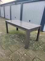 Moderne grijze eettafel/salontafel, 100 tot 150 cm, 50 tot 75 cm, Ophalen of Verzenden, Zo goed als nieuw