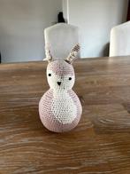 Sebra tuimelaar gehaakt roze., Ophalen of Verzenden, Gebruikt, Konijn