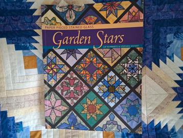 Garden Stars paper pieced stained glass  beschikbaar voor biedingen
