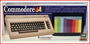 ZGAN Commodore 64 Reproductie doos (Remake plakativ-druck) beschikbaar voor biedingen