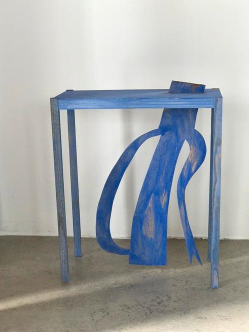 Klaas Gubbels, houten hangende ketel, object, Antiek en Kunst, Kunst | Overige Kunst, Ophalen
