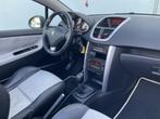 Peugeot 207 CC 1.6 VTi Roland Garros Cabriolet Leer Cruise P, Auto's, Peugeot, Voorwielaandrijving, 65 €/maand, 15 km/l, Gebruikt