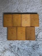 7x Oude Tarzan Boeken - Edgar Rice Burroughs, Ophalen of Verzenden, Burroughs