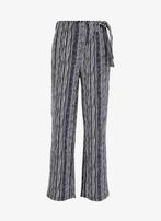 We fashion flared zomer broek blauw wit gestreept, Ophalen of Verzenden, Zo goed als nieuw, Meisje, Broek