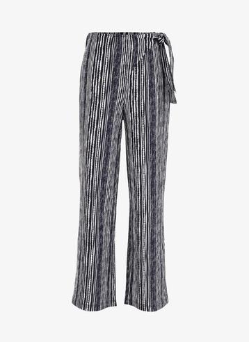 We fashion flared zomer broek blauw wit gestreept beschikbaar voor biedingen