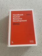 Handboek Human Resource Development, Nieuw, Gamma, R. Poell, HBO
