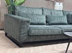 ZGAN Velvet Velours Hoekbank - Groen - 315 x 250, Ophalen, Velvet velours grote hoekbank loungebank groen industrieel, -, -