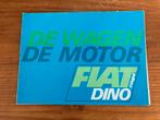 Fiat Dino 2.0 Coupe NL brochure, Ophalen of Verzenden, Zo goed als nieuw, Overige merken