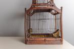 Victoriaans houten Vogelkooi - 19de eeuw, Ophalen of Verzenden