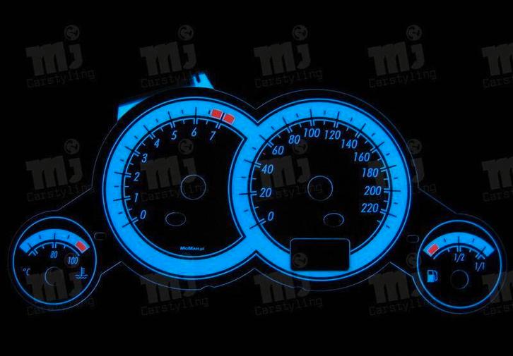 Opel Corsa C - Indiglo Tellerplaten, Auto diversen, Tuning en Styling, Ophalen of Verzenden