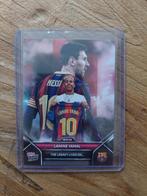 Lionel Messi en Lamine Yamal Topps FC Barcelona, Ophalen of Verzenden, Zo goed als nieuw, Plaatje