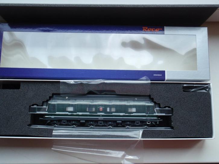 ROCO SBB Re 6/6 groen met geluid, Hobby en Vrije tijd, Modeltreinen | H0, Nieuw, Locomotief, Gelijkstroom, Roco, Ophalen of Verzenden
