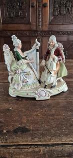 Gräfenthal Porselein Beeld - Musicerend Paar 1859, Ophalen of Verzenden