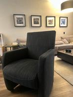 Verrijdbare eetkamerstoelen, Huis en Inrichting, Fauteuils, Ophalen, Gebruikt, Minder dan 75 cm, Stof