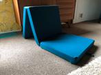 Vouwmatras, blauw 190x70x10 cm, Huis en Inrichting, Slaapkamer | Matrassen en Bedbodems, Ophalen, Zo goed als nieuw, Eenpersoons