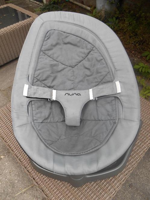 Nuna Leaf wipstoel grijs / antraciet, Kinderen en Baby's, Wipstoeltjes, Gebruikt, Wipstoel, Overige merken, Met gordel(s) of riempje(s)