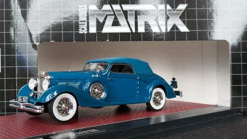 Duesenberg J 519 Cabriolet D' ieteren 1935 1:43 Matrix Pol, Hobby en Vrije tijd, Modelauto's | 1:43, Nieuw, Auto, Ophalen of Verzenden