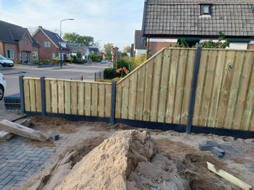 Schutting geleverd en geplaatst! beschikbaar voor biedingen