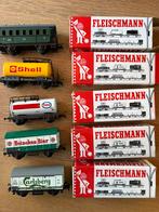 Fleischmann treinwagons nieuw in doos, Hobby en Vrije tijd, Modeltreinen | H0, Gelijkstroom, Fleischmann, Rails, Ophalen of Verzenden