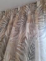 In Between Gordijnen met Palm Print, Huis en Inrichting, Ophalen of Verzenden, Zo goed als nieuw, 200 cm of meer, 200 cm of meer