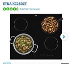 Etna keramische kookplaat (nieuw), Witgoed en Apparatuur, Kookplaten, Nieuw, Inductie, Vrijstaand, 4 kookzones
