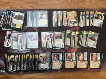 X-Files CCG Kaarten Set - ongeveer 80 stuks - 1996 xfiles beschikbaar voor biedingen
