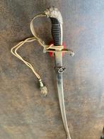 Gelegenheidssabel officierstenue + prent + mobiliteitskruis, Verzamelen, Ophalen, Landmacht, Nederland, Zwaard of Sabel