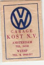 2 - VW Volkswagen garage Kost Amsterdam Weesp, Verzamelen, Ophalen of Verzenden