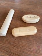 3 x vintage celluloid tandpoeder haarspelden, Antiek en Kunst, Ophalen of Verzenden