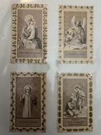 Prachtige serie van 18 bidprentjes met gouden randen, Verzamelen, Bidprentjes en Rouwkaarten, Ophalen of Verzenden