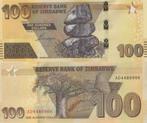 ZIMBABWE 2020 100 dollars #106 UNC, Postzegels en Munten, Bankbiljetten | Afrika, Zimbabwe, Verzenden
