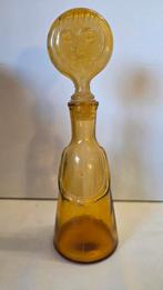 Erik Höglund Kosta Boda amber figure bottle ca. 1970, Antiek en Kunst, Ophalen of Verzenden