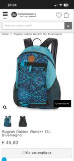 Dakine Rugzak 15L - zeer nette staat, Kipling, 25 tot 40 cm, Ophalen of Verzenden, Zo goed als nieuw