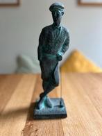 Bronzen Beeld Golfer, Antiek en Kunst, Ophalen of Verzenden