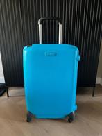 Samsonite koffer blauw spinner, Sieraden, Tassen en Uiterlijk, Koffers, Gebruikt, Hard kunststof, 45 tot 55 cm, Ophalen of Verzenden