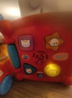 VTech ontdek en leer kubus en Fisher Price stapel speelgoed, Ophalen of Verzenden, Zo goed als nieuw, Overige typen, Met geluid